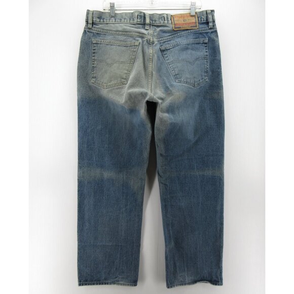 Diesel Jeans 38 Loose Button Fly Streetwear Skater Faded Italy 38X30* - Picture 8 of 13